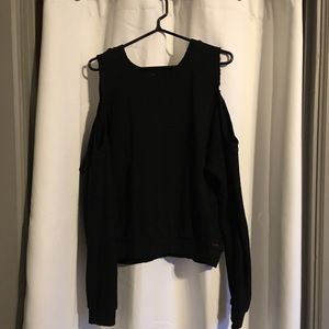 Philanthropy cold shoulder sweater